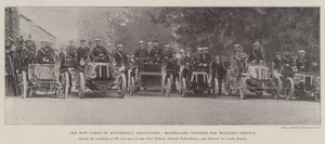Yeni Otomobil Gönüllüleri Kolordusu, Askerlik Hizmetine Sunulan Motorlu Arabalar by English Photographer