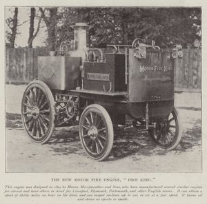 Yeni Motorlu İtfaiye Aracı, Ateş Kralı by English Photographer