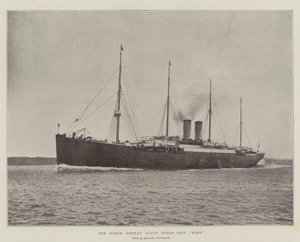 Kuzey Alman Lloyd Buharlı Gemi Elbe by English Photographer