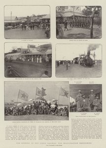 Kongo Demiryolunun Açılışı, Açılış Törenleri by English Photographer