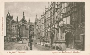 Peers Girişi, Parlamento Binaları, Londra by English Photographer