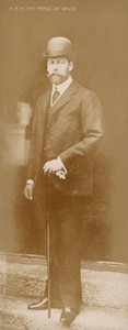 Galler Prensi, geleceğin Kralı V. George (s/b fotoğraf) by English Photographer