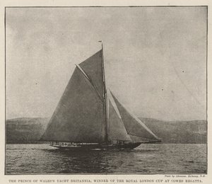 Galler Prensi Yat Britannia, Cowes Regatta