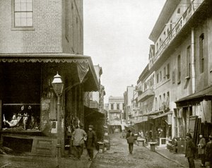 Tedarik Pazarı, Chinatown, San Francisco (s/b fotoğraf) by English Photographer