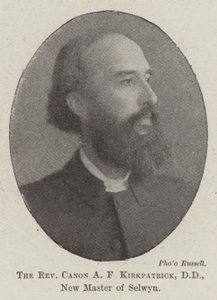 Muhterem Canon AF Kirkpatrick, DD, Selwyn