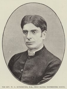Muhterem WG Rutherford, MA, Baş Master Westminster Okulu by English Photographer