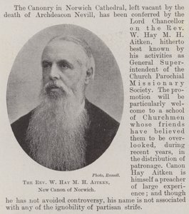 Peder W Hay MH Aitken, Norwich