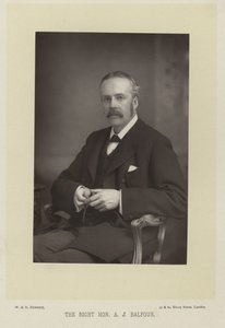 Doğru Hz. AJ Balfour by English Photographer