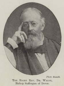 Sağ Muhterem Dr Walsh, Dover Piskoposu Suffragan by English Photographer