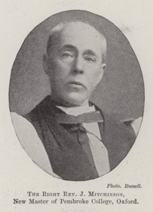 Sağ Muhterem J Mitchinson, Pembroke Koleji