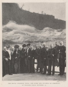 Kraliyet Koloni Turu, Cornwall Dükü ve Düşesi, Niagara Şelalesi
