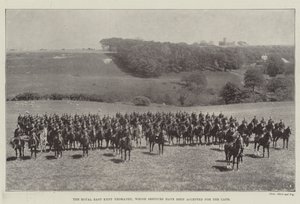 Cape için Hizmeti kabul edilen Kraliyet Doğu Kent Yeomanry by English Photographer