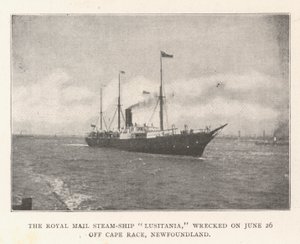 Royal Mail Steamship Lusitania, 26 Haziran