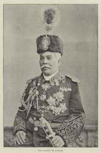 Johor Sultanı by English Photographer
