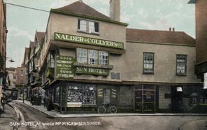 The Sun Hotel, Canterbury, Kent, Charles Dickens