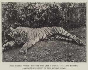 Madras Ordusu Başkomutanı merhum General Sir James Dormer