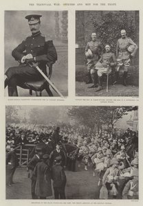 Transvaal Savaşı, Subaylar ve Cephe İçin Adamlar by English Photographer
