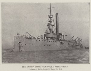 Birleşik Devletler Silahlı Tekne Wilmington by English Photographer