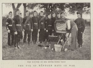 Röntgen Işınlarının Savaşta Kullanımı by English Photographer