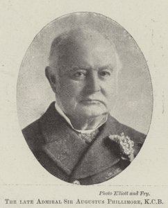 Merhum Amiral Sir Augustus Phillimore, KKB by English Photographer