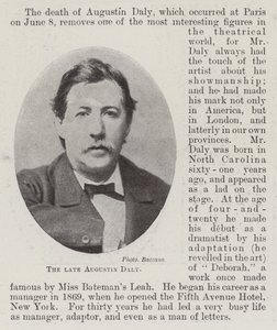 Geç Augustin Daly by English Photographer