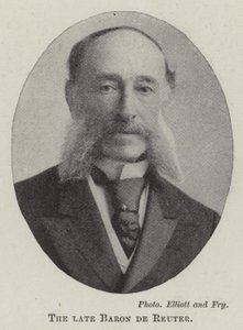 Merhum Baron de Reuter by English Photographer