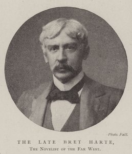 Rahmetli Bret Harte, Uzak Batı Romancısı by English Photographer