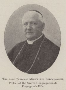Merhum Kardinal Miescelaus Ledochowski, Kutsal Propaganda Fide Cemaati Valisi by English Photographer