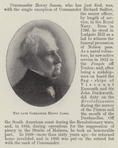 Merhum Komutan Henry James by English Photographer