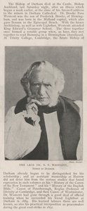 Merhum Dr BB Westcott, Durham Piskoposu by English Photographer