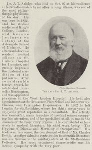 Merhum Dr J T Arlidge by English Photographer