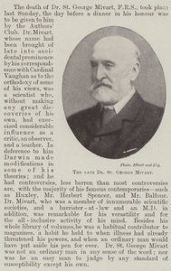 Merhum Dr St George Mivart by English Photographer