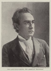 Merhum Edwin Booth, Amerikalı Trajedi Yazarı by English Photographer