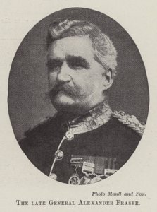 Merhum General Alexander Fraser by English Photographer