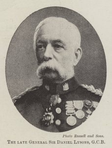 Rahmetli General Sir Daniel Lysons, GCB by English Photographer