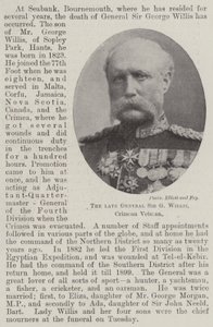 Rahmetli General Sir G Willis, Kırım Gazisi by English Photographer