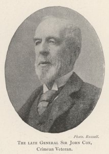 Rahmetli General Sir John Cox, Kırım Gazisi by English Photographer