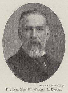 Merhum Saygıdeğer Sir William L Dobson by English Photographer