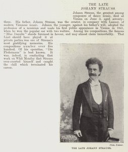 merhum Johann Strauss by English Photographer