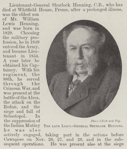 Rahmetli Korgeneral Shurlock Henning by English Photographer