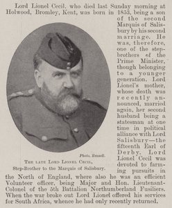 Merhum Lord Lionel Cecil, Salisbury Markisinin Üvey Kardeşi by English Photographer