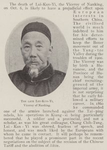 geç l UI-kun-Y i, Nanking valisi by English Photographer