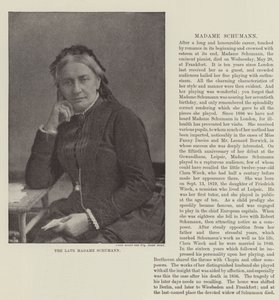 Merhum Madam Schumann by English Photographer