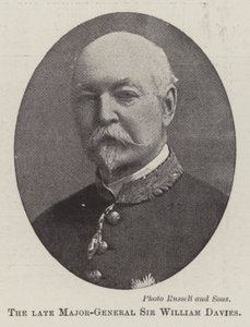 Merhum Tümgeneral Sir William Davies by English Photographer