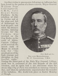 Merhum Tümgeneral WP Collingwood, CMG by English Photographer