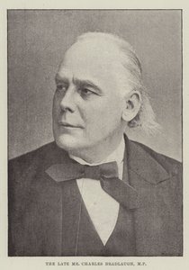 Merhum Bay Charles Bradlaugh, Milletvekili by English Photographer
