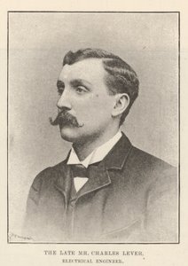Merhum Bay Charles Lever, Elektrik Mühendisi by English Photographer