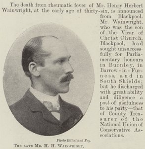 Merhum Bay HH Wainwright by English Photographer