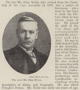 Merhum Bay John Noble by English Photographer