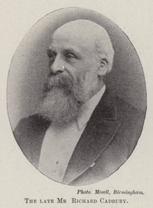 Merhum Bay Richard Cadbury by English Photographer